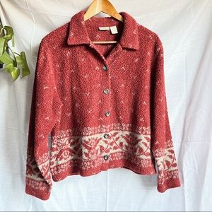 L.L. Bean • Jacket Fleece • Size L